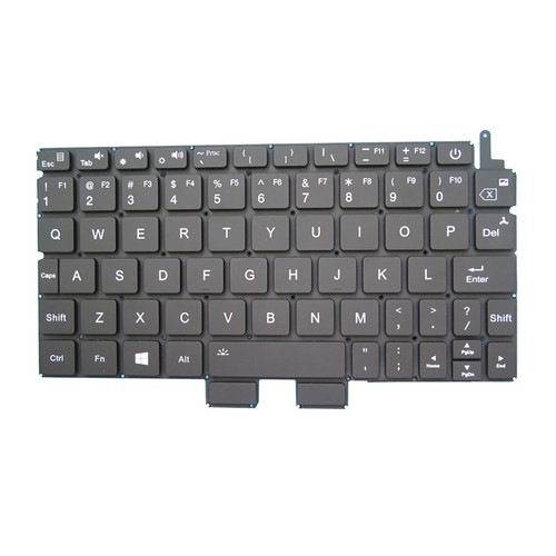 ノートパソコンキーボードに適合する One-Netbook One Netbook One Mix 3 Pro OneMix 3Pro OneMix 3 Pro 英語（米国） 黒