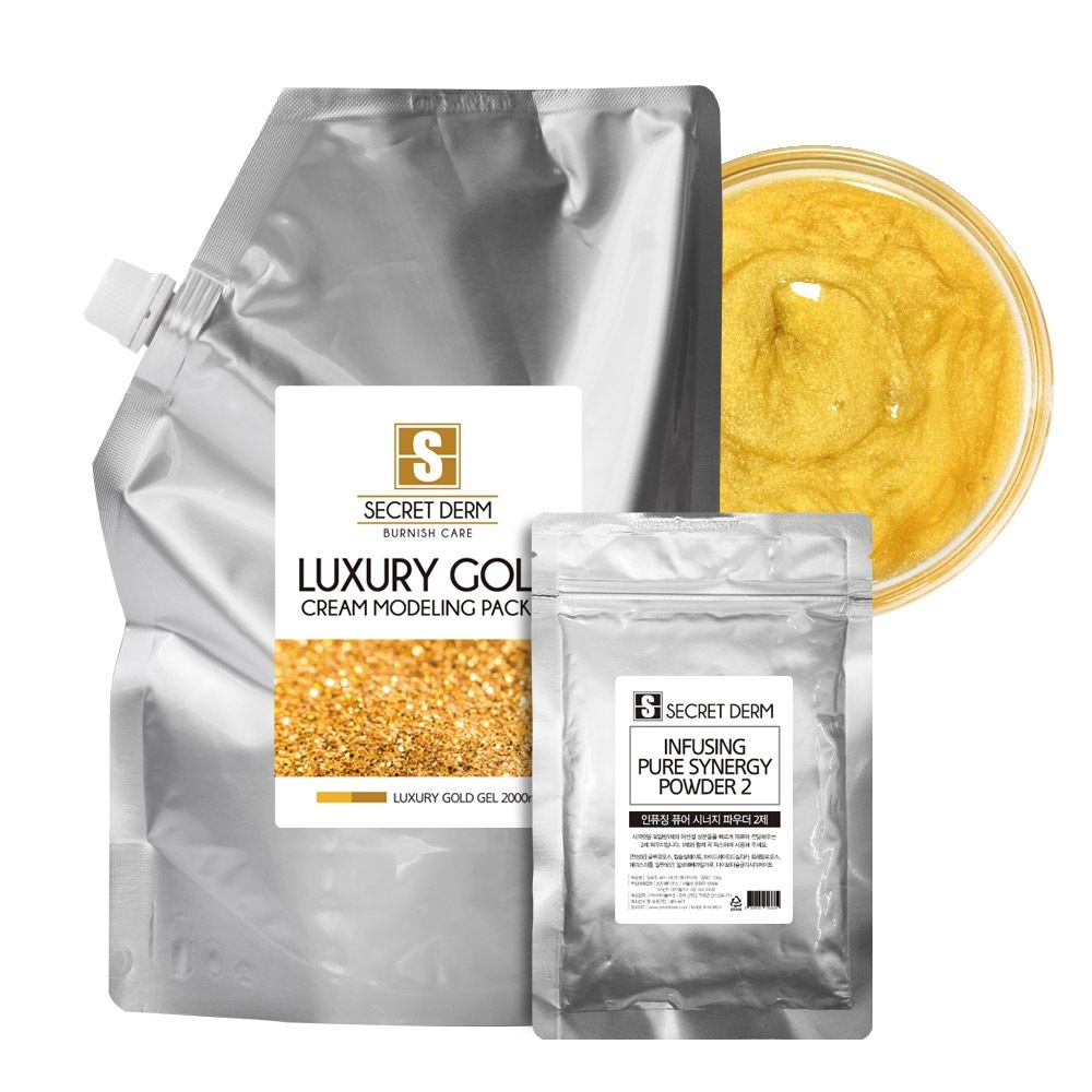 シークレットダムクリームモデリング1000mlモデリングパックラグジュアリーゴールド10個1BOX 26,754円