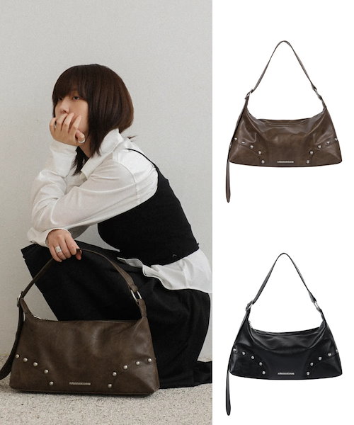 Qoo10 IUGAMAKARAS KNOTTED SHOULDER バッグ