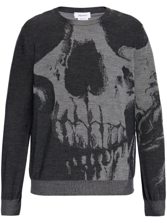 ALEXANDER MCQUEEN Men Sweater 818835 Q1BC01332 Grey