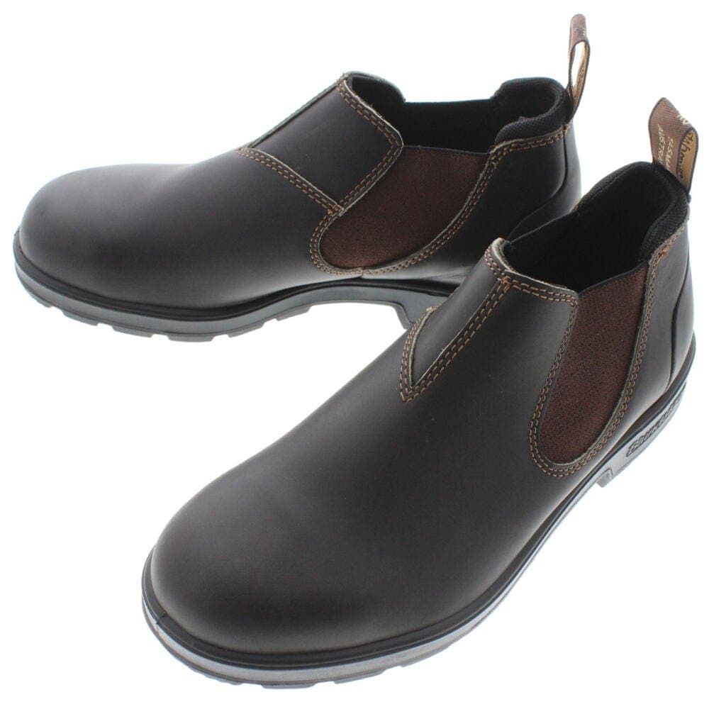 正規品 定番 サイドゴアブーツ ローカット 2038 スリップ オン シューズ ブラウン