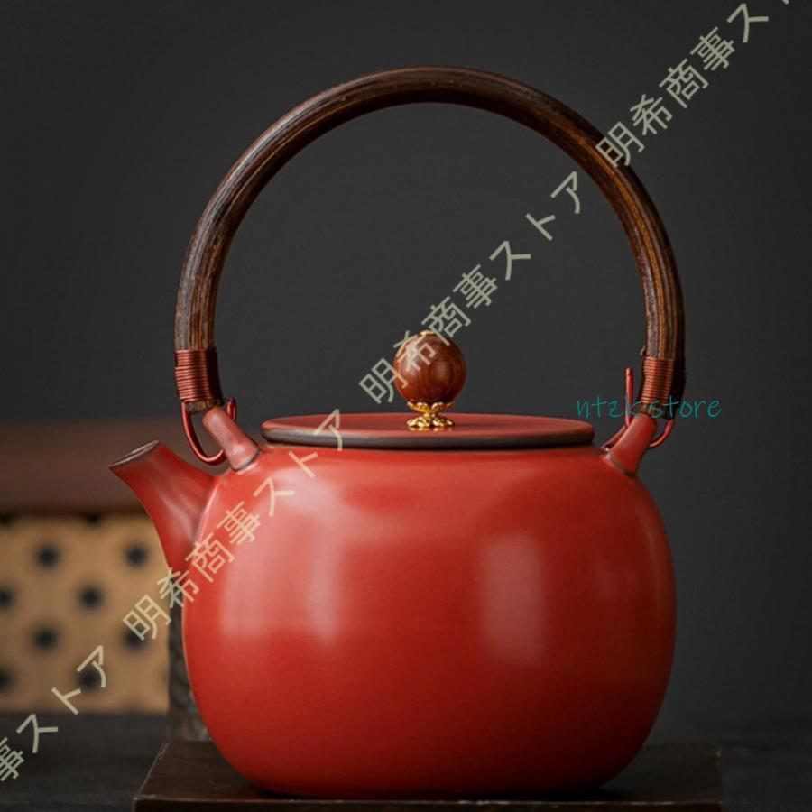 2025年最新設計 3日以内に出荷 ケトル セラミック陶やかん ケットル やかん 大容量 広口 お手入れが簡単 絶縁ハンドル セラミック ヤカン 土瓶 急須 ケトル ケットル 陶器製ケトル セラミッ