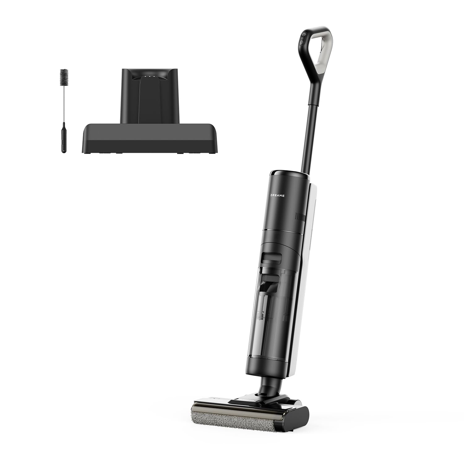 dreame (ドリーミー) G10 乾湿両用 水拭き 掃除機 7000Pa吸引力 温風乾燥 自動洗浄 30分間長時間稼動 LEDディスプレイ 床拭き モップ機能付き 拭き掃除 両方 コードレス ステ