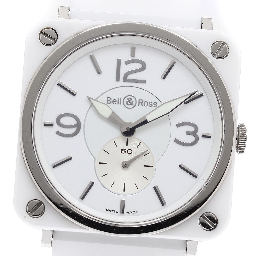 ベル＆ロス Bell＆Ross BRS-98-WCS スクエア クォーツ レディース _922443【中古】