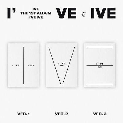 [3種セット] IVE - [I’VE IVE] 1st Album 当店特典 韓国チャート反映
