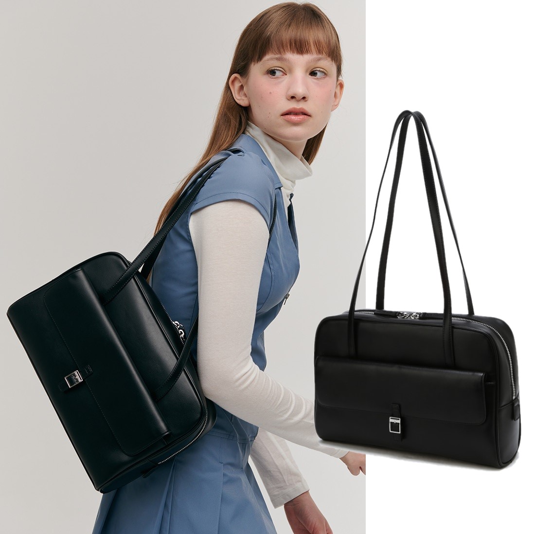 [JILLSTUART]韓国ファッション[ジョイ]ボストンバッグ