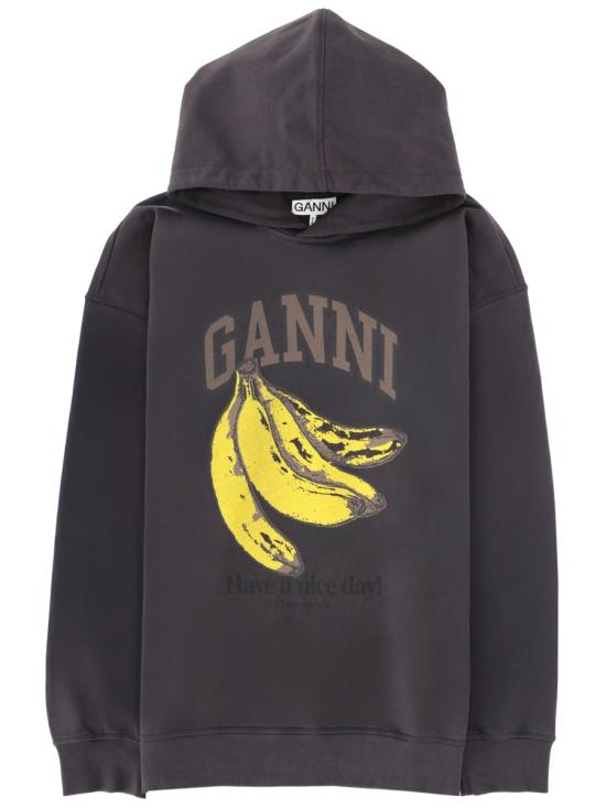 GANNI Women Tunic Tops A1060025 252 CHARCOAL