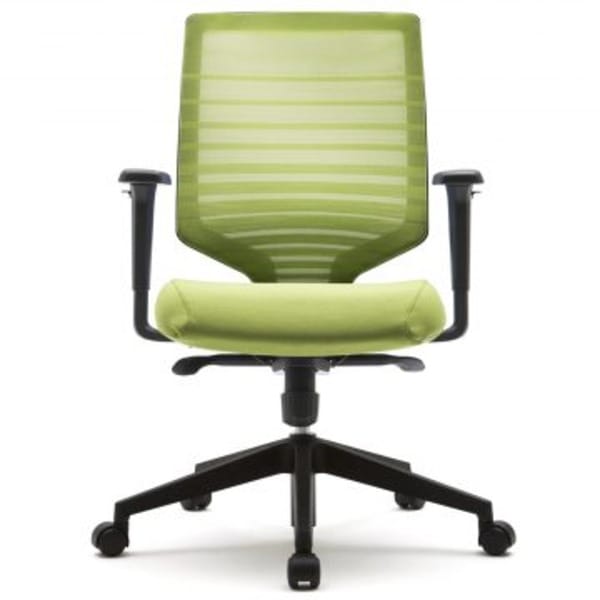 オフィスチェア デスクチェア 約幅658mm グリーン 可動肘付き キャスター付き T30チェア お客様組立品 在宅ワーク 書斎 子供部屋