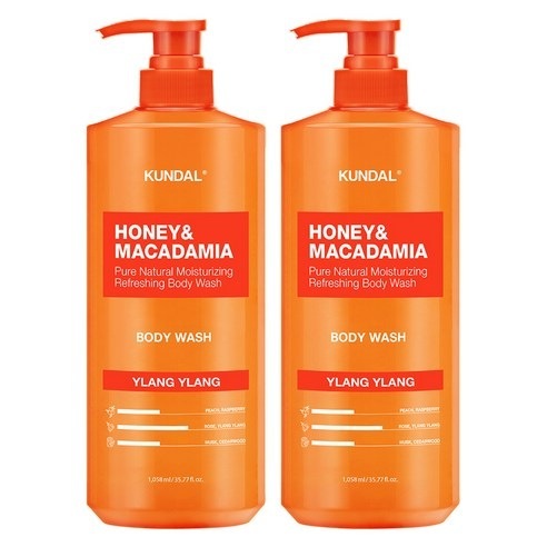 ハニーアンドマカダミアピュアボディウォッシュイランイラン香 1058ml 2個 ダメージ補修 香り長持ち 4,677円