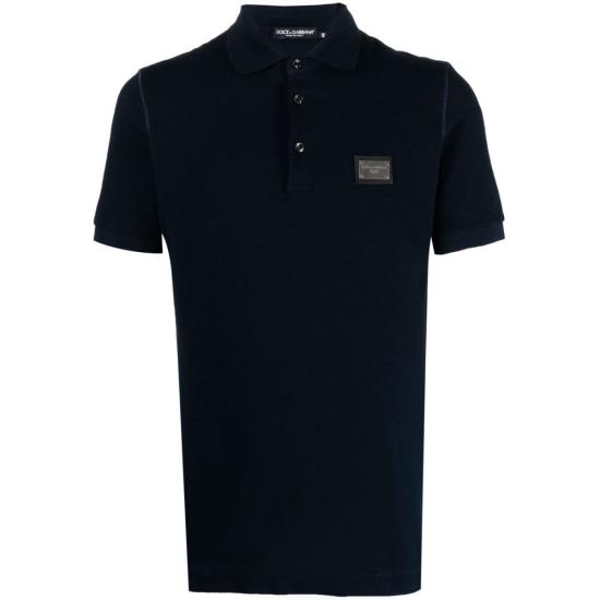 DOLCE & GABBANA Men Polo Shirts G8PL4T G7F2H B0665 BLUE