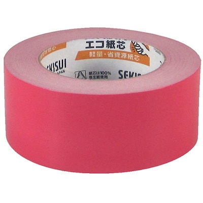 他サイト： セキスイ No.500WC カラークラフトテープ 50mm50m 赤の商品画像