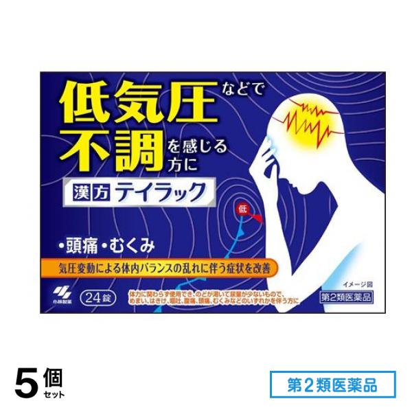 第２類医薬品 小林製薬 テイラック 24錠 5個セット