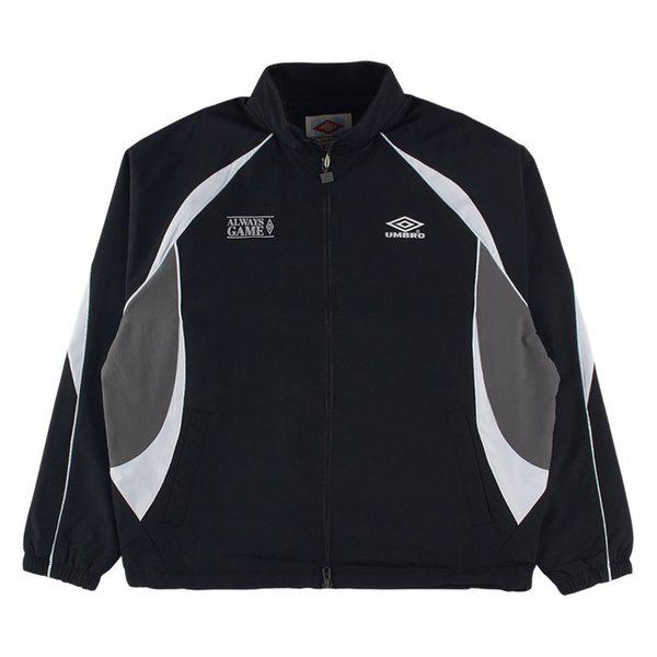 HBLスポーティカジュアルスタンドネックジャケットUQ121CJK22 BLK0