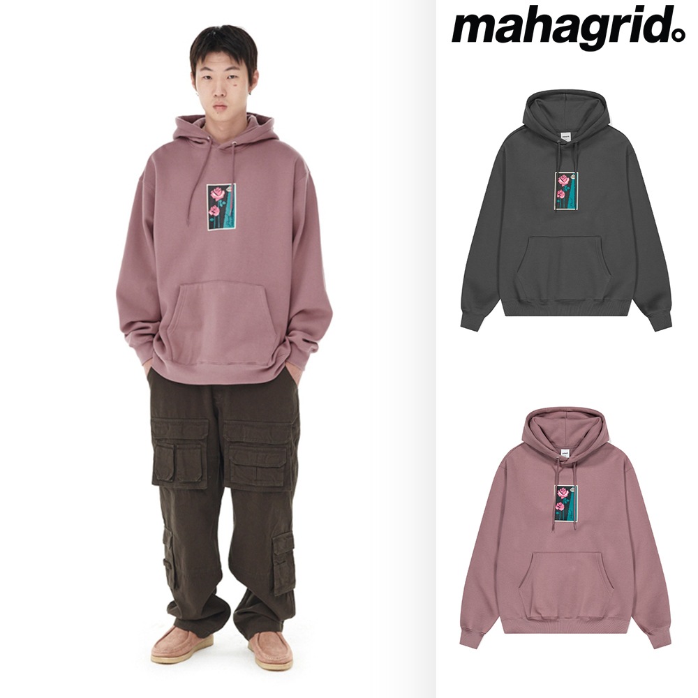 [mahagrid] TWO ROSE HOODIE