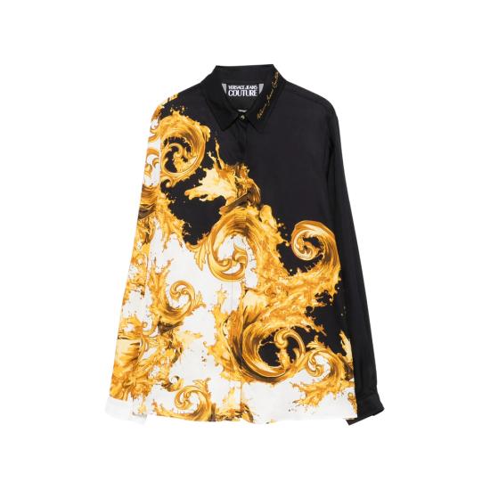 VERSACE Women Shirts 80HAL2P1 NS802 GL1 BLACK GOLD