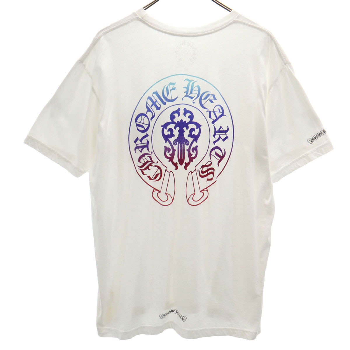 USA製 バックロゴ 半袖 Tシャツ XL ホワイト メンズ 古着