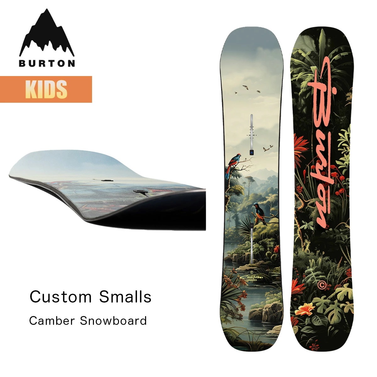 スノーボード 板 キッズ 25-26 カスタム スモールズ キャンバー W26JP-201951 Kids Custom Smalls Camber Snowboard 130 135 140 145