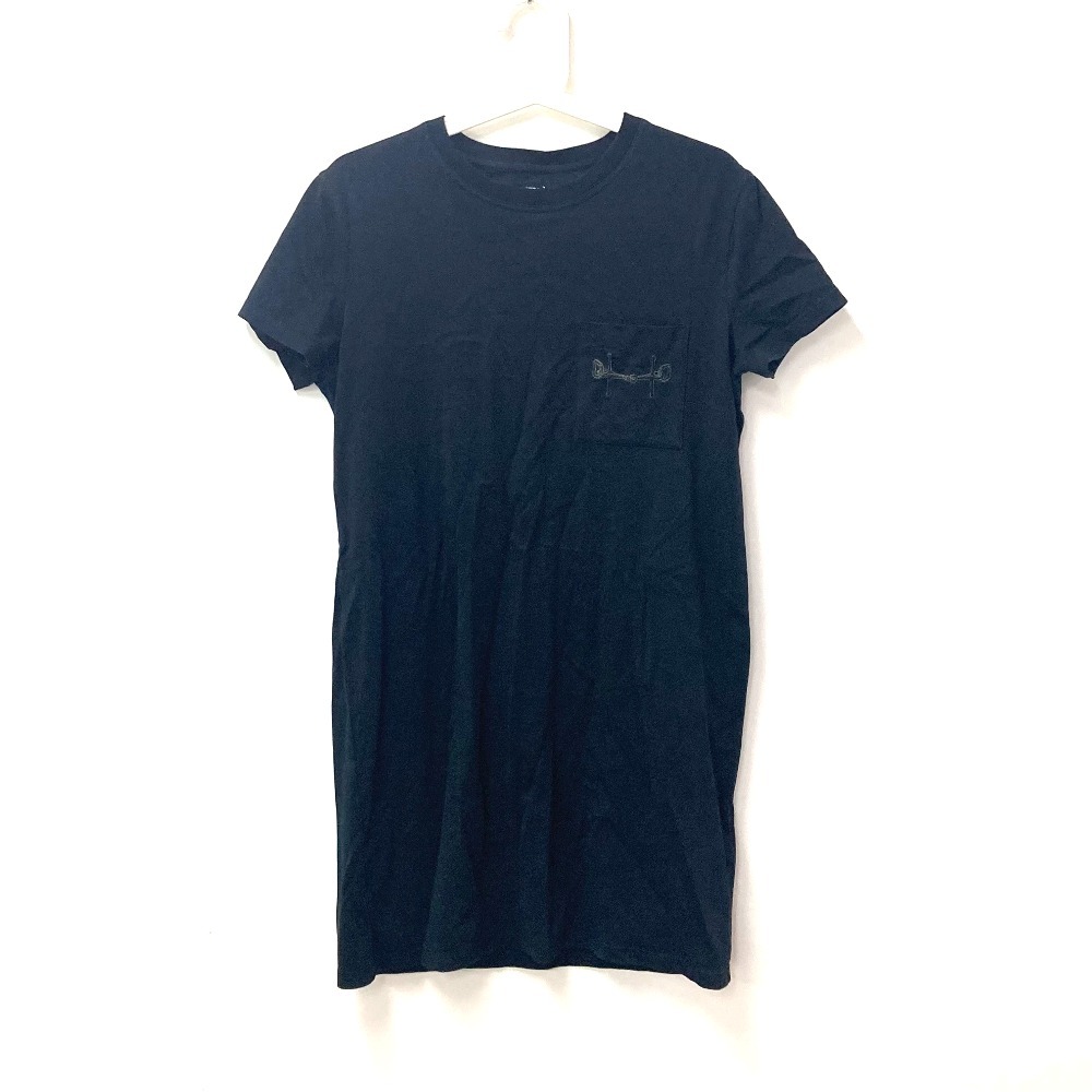 ワンピース ロング Tシャツワンピース アパレル シャツワンピ アパレル コットン ブラック