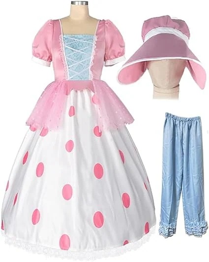 文化祭 コスプレ祭 舞台服 ステージ 変装 祭り プレゼント お盆 コスプレ衣装 帽子付 ボーピープ トイストーリー