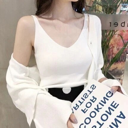 ネックニットキャミソール トップス キャミソール 袖なし l かわいい 大人可愛い きれいめ シンプル カジュアル 大人 おしゃれ お洒落 大人可愛い 大人女子 こなれ感 ラブリー キュート