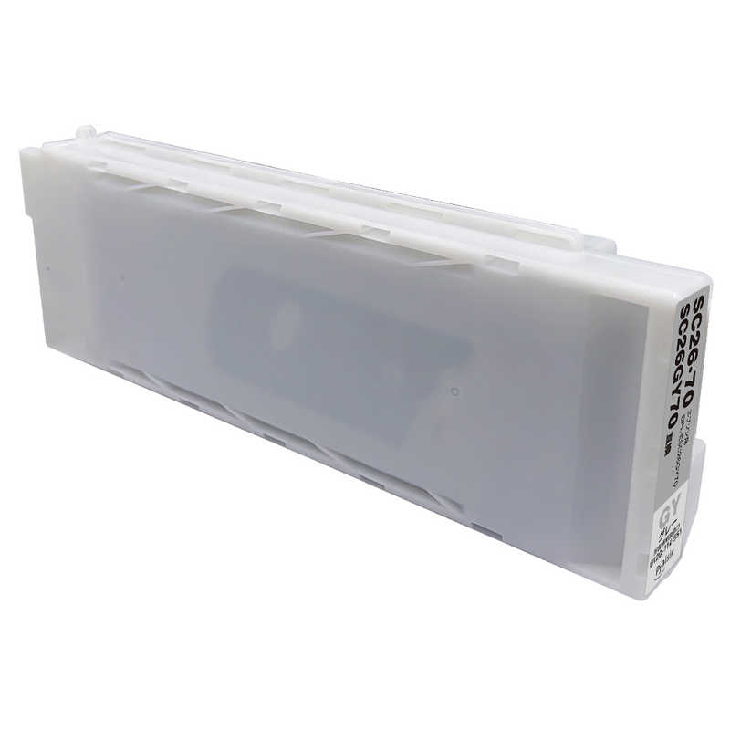 プレジール　互換プリンターインク ［エプソン SC26GY70］ グレー　BPL-ESC26GY70