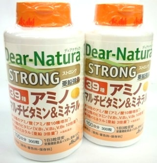 ［まとめ販売］　ディアナチュラストロング　３９種アミノマルチビタミン＆ミネラル　３００粒入り　２個