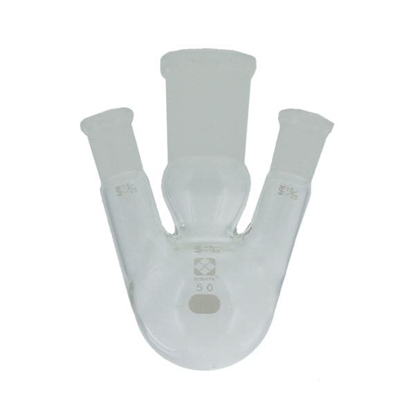 (柴田科学)共通摺合三口丸底フラスコ 50mL 005360-1550