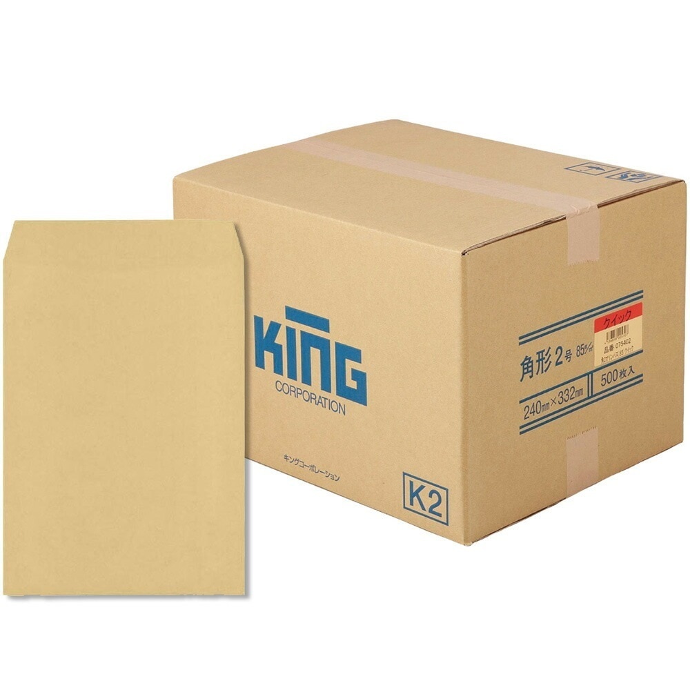 キングコーポレーション角2オリンパス85センタークイック500枚 075402