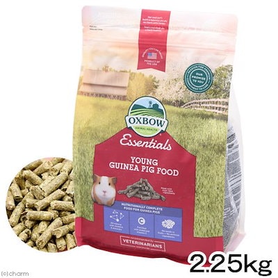 他サイト： OXBOW エッセンシャル ヤングモルモットフード 2.25kgの商品画像