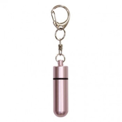ペット供養 遺骨カプセル 大 キーホルダー ライトピンク H5.1cm 10入 060506