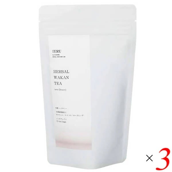 イエル IERU 和漢ハーブティー ビューティ 2g15包入り 3個セット