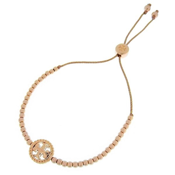 トリーバーチ アクセサリー レディース ブレスレット アウトレット ゴールド ROPE LOGO SLIDER BRACELET 145144-656 TORY BURCH