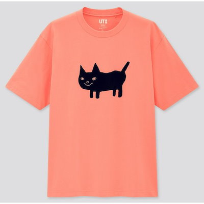 米津玄師 ユニクロ コラボUT Tシャツ ピンク 猫ちゃ...のサムネイル