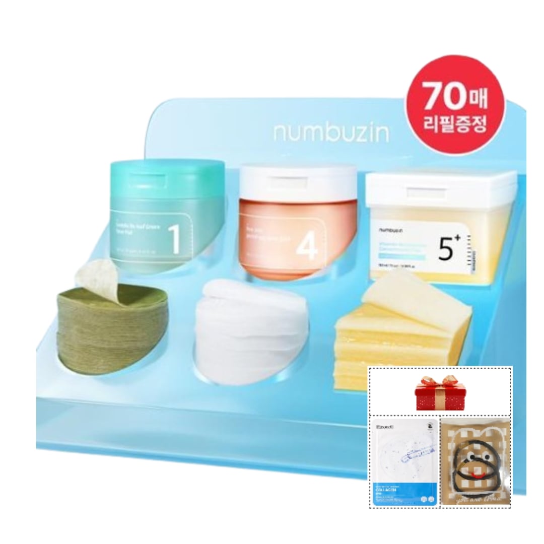 [計140枚] トナーパッド リフィル含む 3種の中から 選択1 (1番/4番/5番) 4,259円