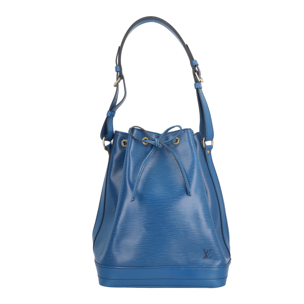 ルイヴィトン ノエ エピ ショルダーバッグ エピレザー M44005 ブルー LOUIS VUITTON 中古