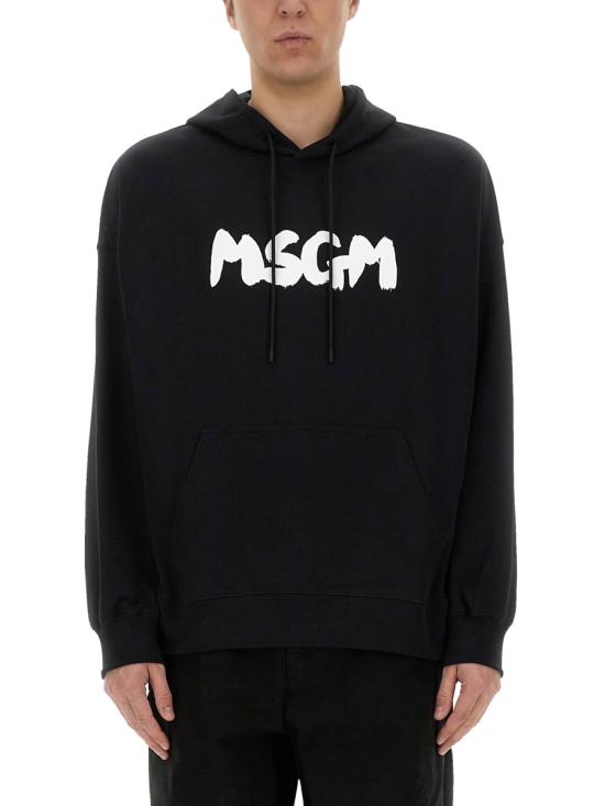 MSGM Men Tunic Tops 3840MM106 25700099 BLACK