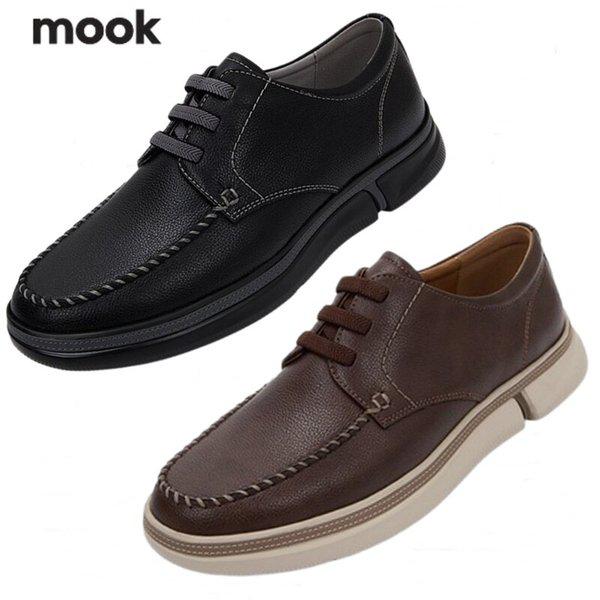 男性ステッチポイント軽量コンフォートボートシューズ_GN