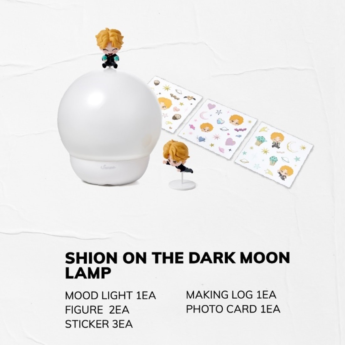 [公式] Artist-Made Collection by ENHYPEN POP-UP SUNOO SHION ON THE DARK MOON LAMP