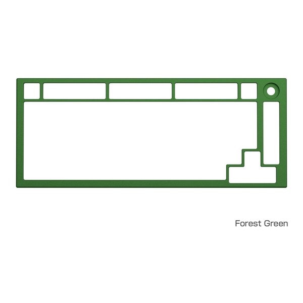 GMMK PRO 75% Alternative Top Frame フォレストグリーン GLO-ACC-P75-TF-FG