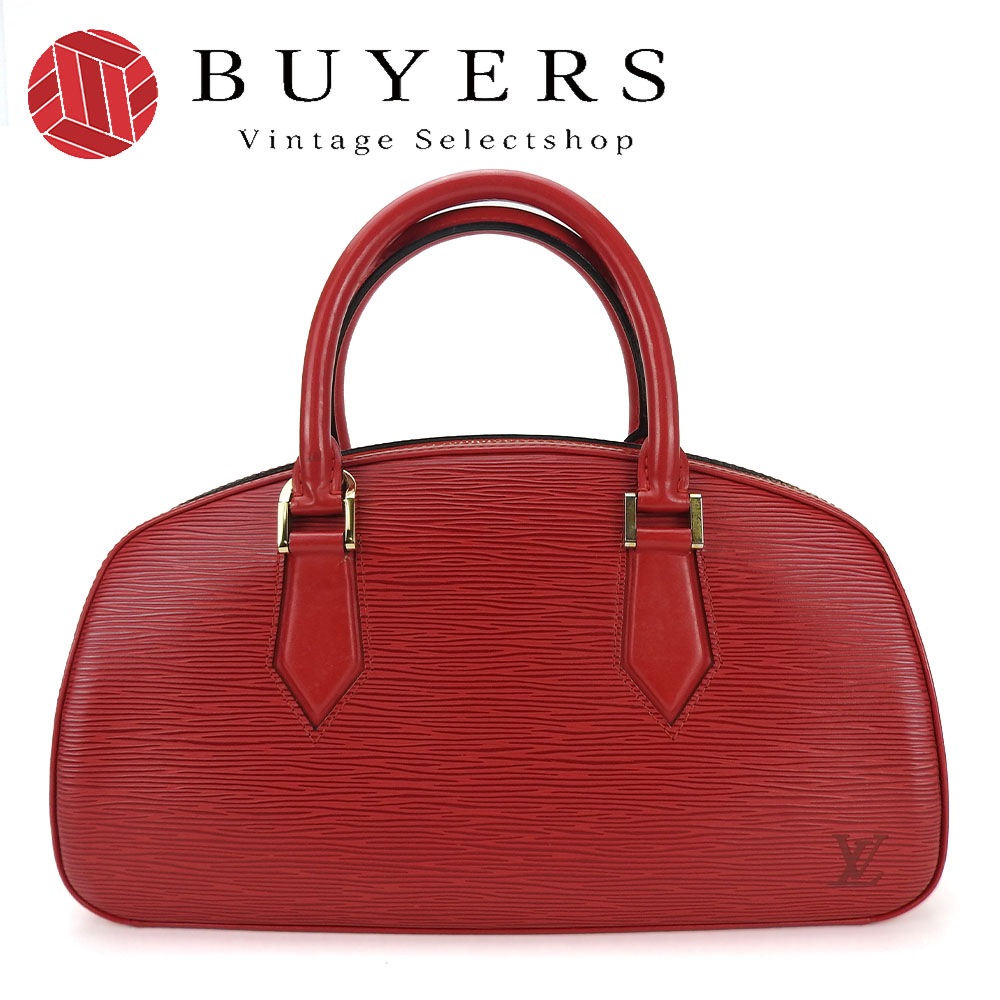 中古 ルイヴィトン ハンドバッグ ジャスミン M52087 エピ カスティリアンレッド ゴールド金具 シック 上品 シンプル お出かけ おしゃれ 女性 レディース LOUIS VUITTON ha