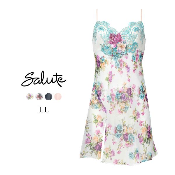 ワコール サルート 13グループ 13G スリップ ランジェリー LL スタンダードシルエット Wa