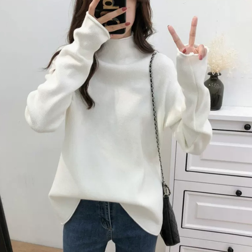 トップス デート カットソー ニットソー セーター 袖あり 長袖 かわいい 大人可愛い きれいめ シンプル カジュアル 大人 上品 おしゃれ お洒落 かっこいい レトロ 大人女子 こなれ感 キュート