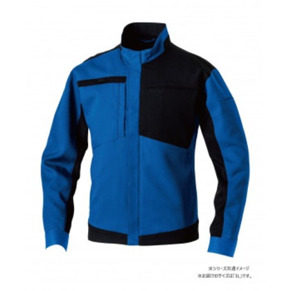 桑和 9522-00 長袖ブルゾン 3Lサイズ ロイヤルブルー(203) SOWA