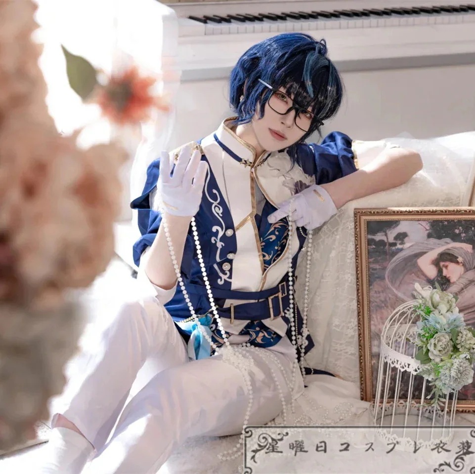 160あんさんぶるスターズ 魔法の翼 青葉 つむぎ コスプレ衣装 コスチューム