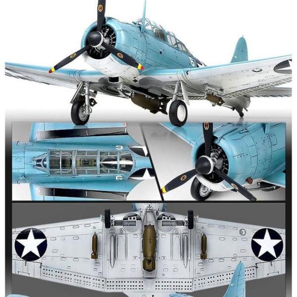 RG208R3P プラモデル 戦闘機 飛行機 おもちゃ USN SBD2