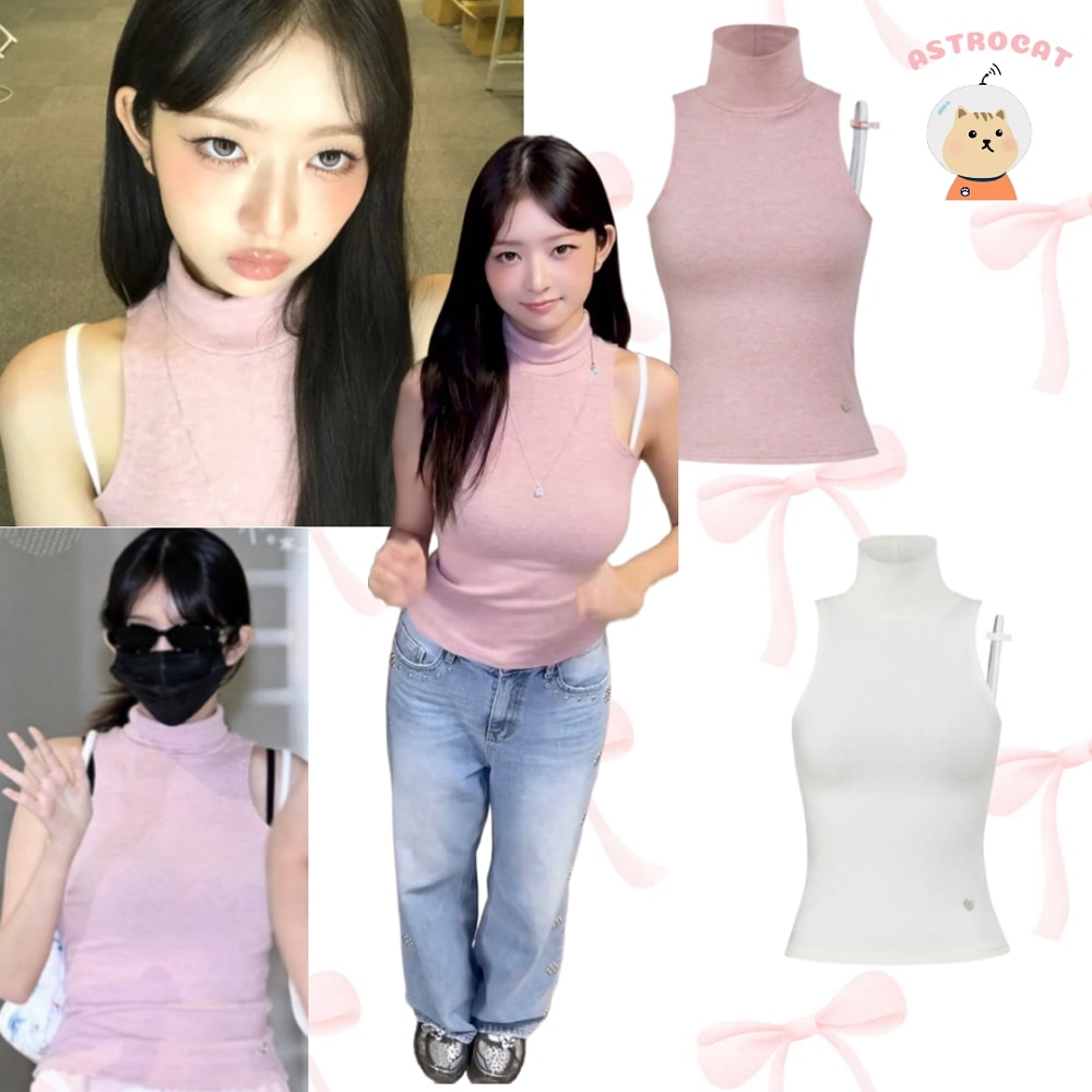 [IVEレイ着用]B.Tiny Ribbon Knit_2Colors(Pink,White) 8,323円