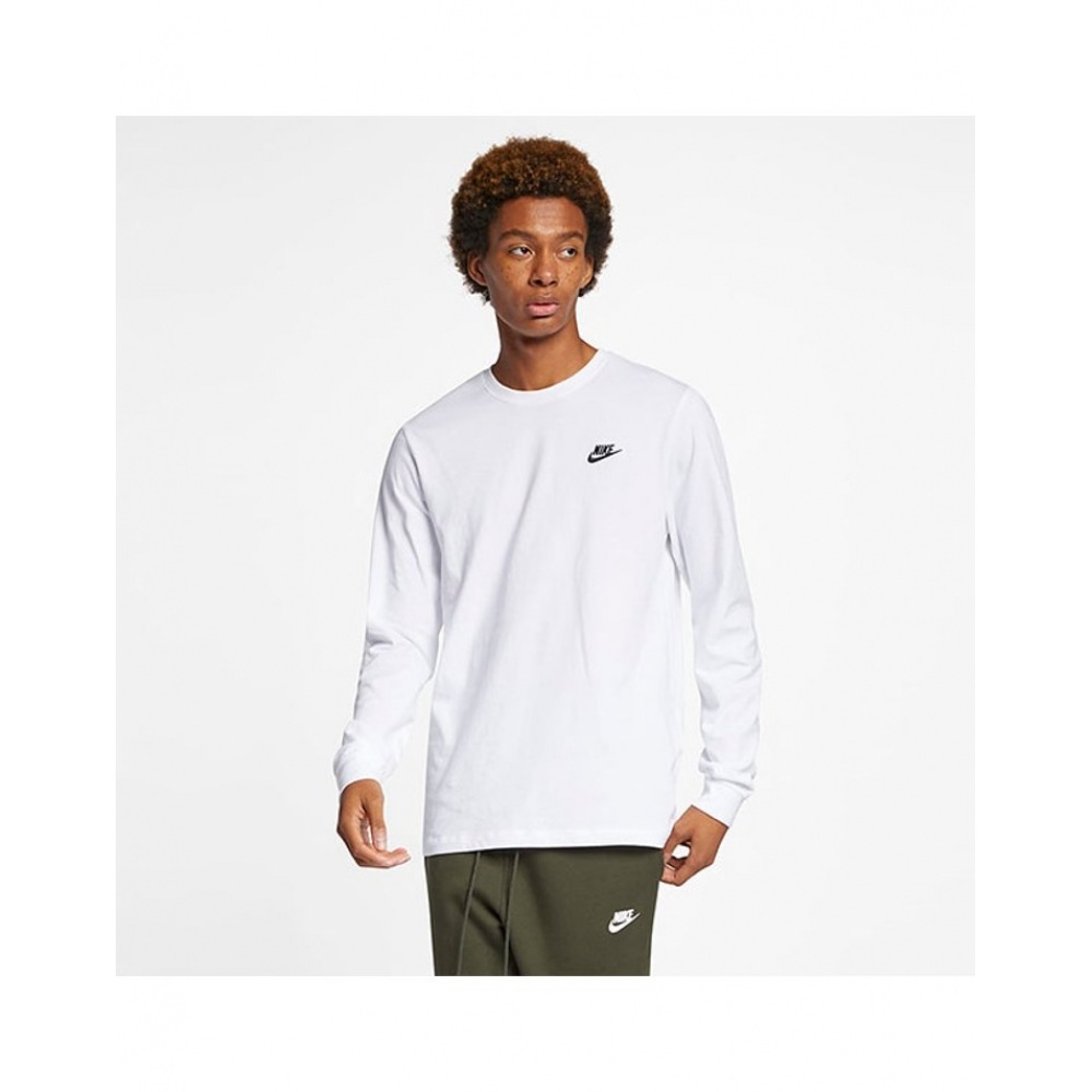ナイキロングスリーブ T シャツクラブ T シャツ AR5194-100 S2306