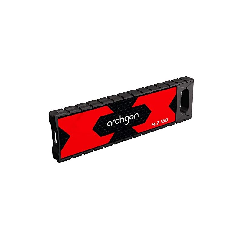Archgon 960GB 外付けSSD USB3.1 Gen2対応 ポータブルSSD 転送速度最大500MB/S -550MB/S Type-A, Type-C ケーブル両方付属されています (96