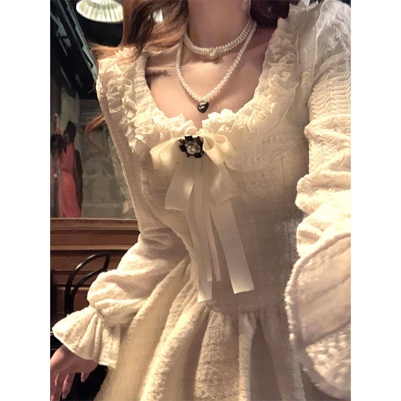 スノーディアフェアリーテイルニューバトルローブプリンセスドレスプリンセスチュチュスカートヘビーレースバースデースカートショートスカート