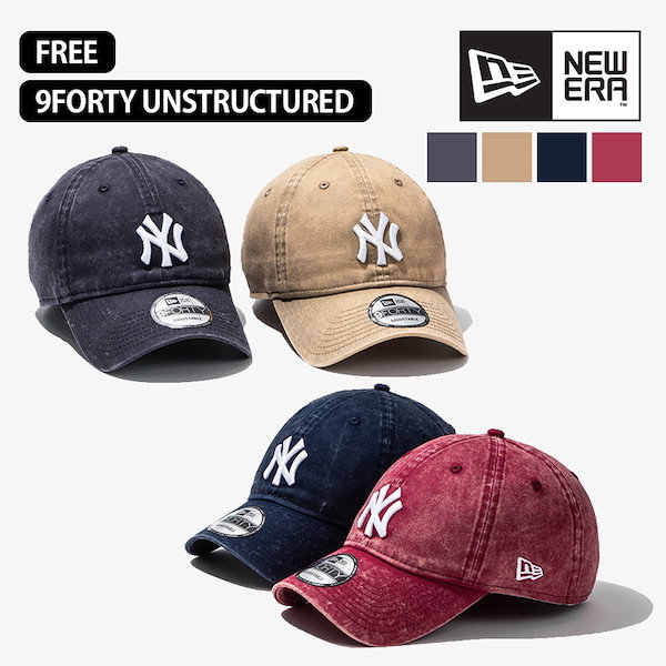 Qoo10] New era ニューエラ MLB ヴィンテージ 100